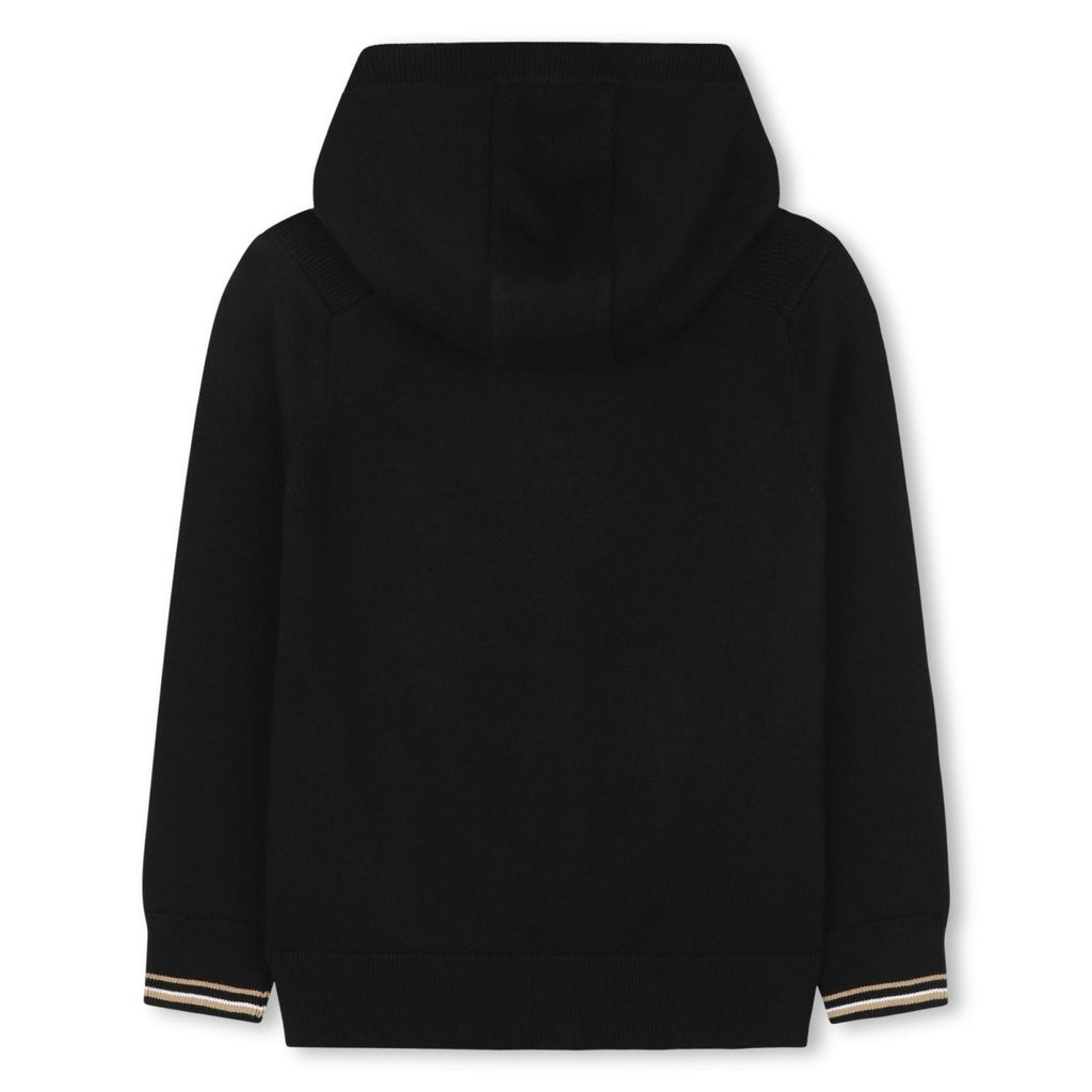 Hugo Boss Boys Knitted Zip Up Hoodie_ J52309 - NorthBoys