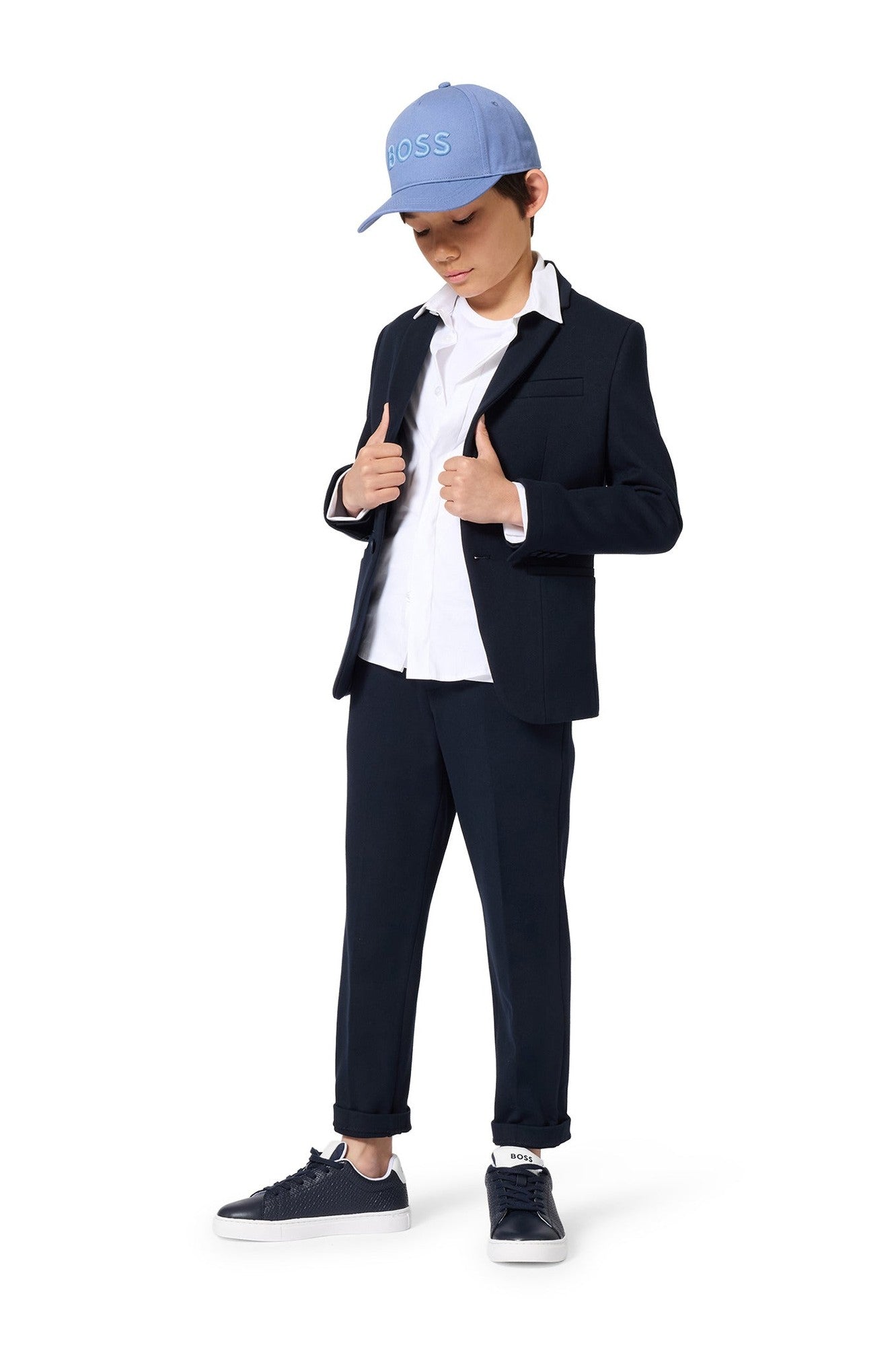 Hugo Boss Boys Long Sleeve Shirt_ J52944