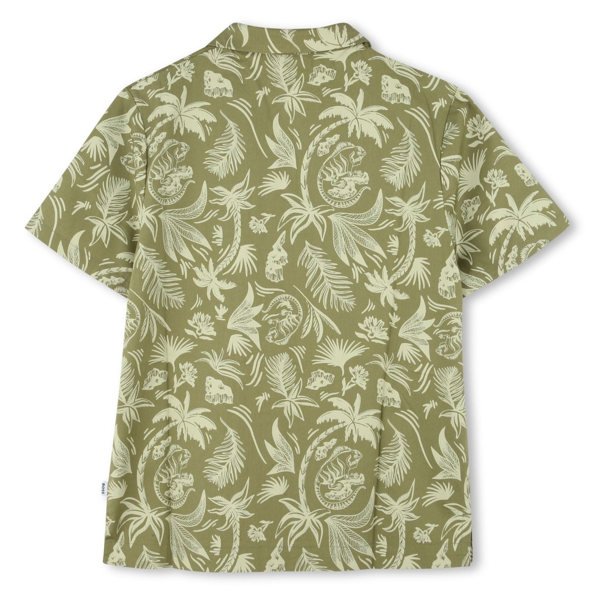 Hugo Boss Boys Palm Tree Print SS Shirt_ J52007 - NorthBoys
