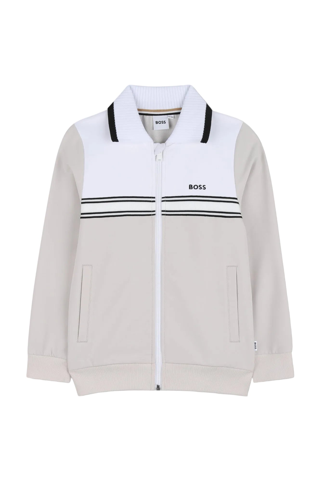 Hugo Boss Boys Polo Collar Cardigan_ J52951