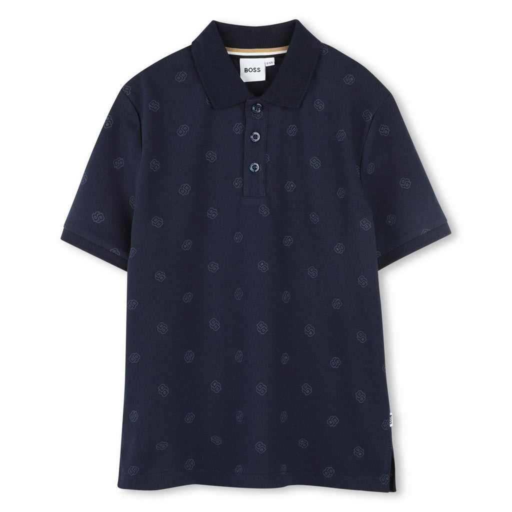 Hugo Boss Boys Printed Polo_ J52019 - 849 - NorthBoys