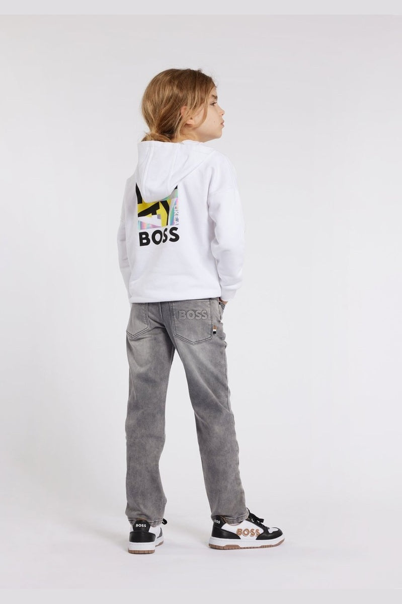 Hugo Boss Boys Regular Fit Grey Jeans_ J50688 - Z20 - NorthBoys