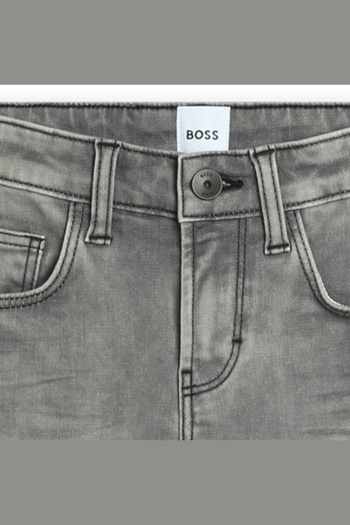 Hugo Boss Boys Regular Fit Grey Jeans_ J50688 - Z20 - NorthBoys