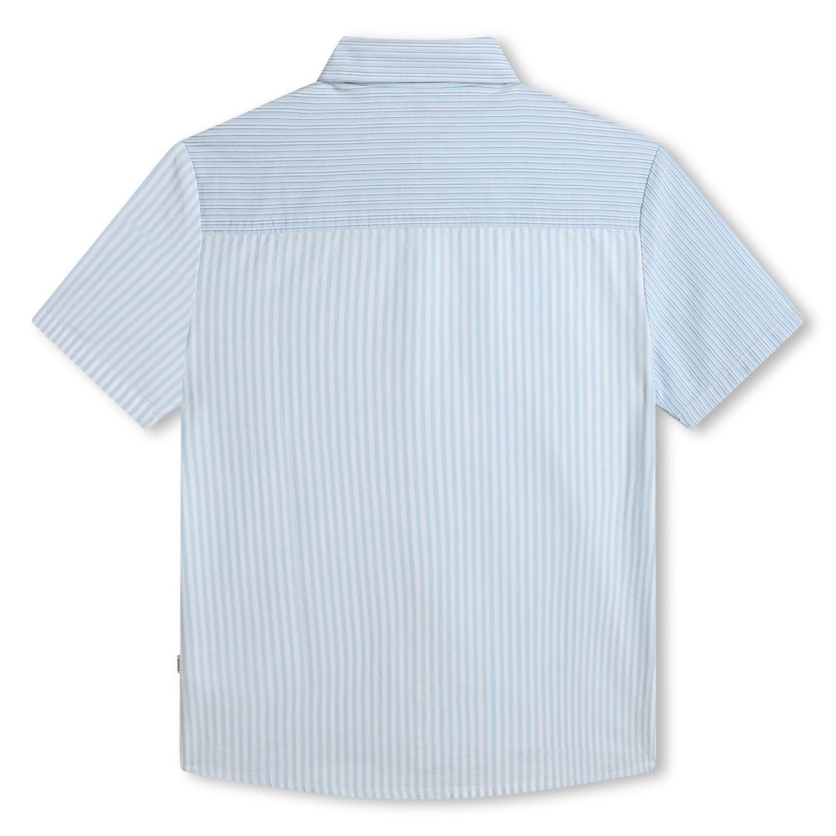 Hugo Boss Boys Short Sleeve Loose Fit Striped White Dress Shirt _ J50698 - 10P - NorthBoys