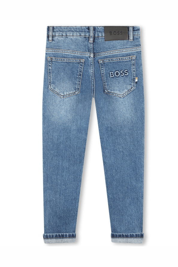 Hugo Boss Boys Slim Fit Blue Jeans_ J50687 - Z25 - NorthBoys