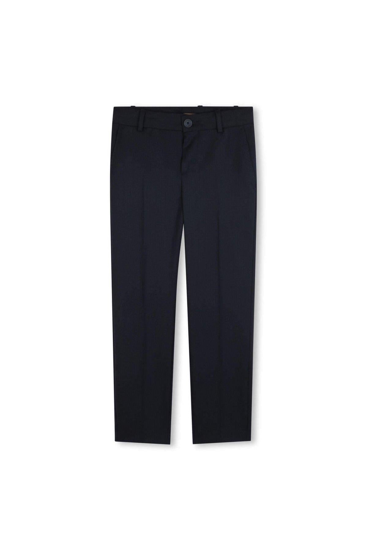 Hugo Boss Boys Slim Fit Navy Suit_ J52067/J51982-NorthBoys