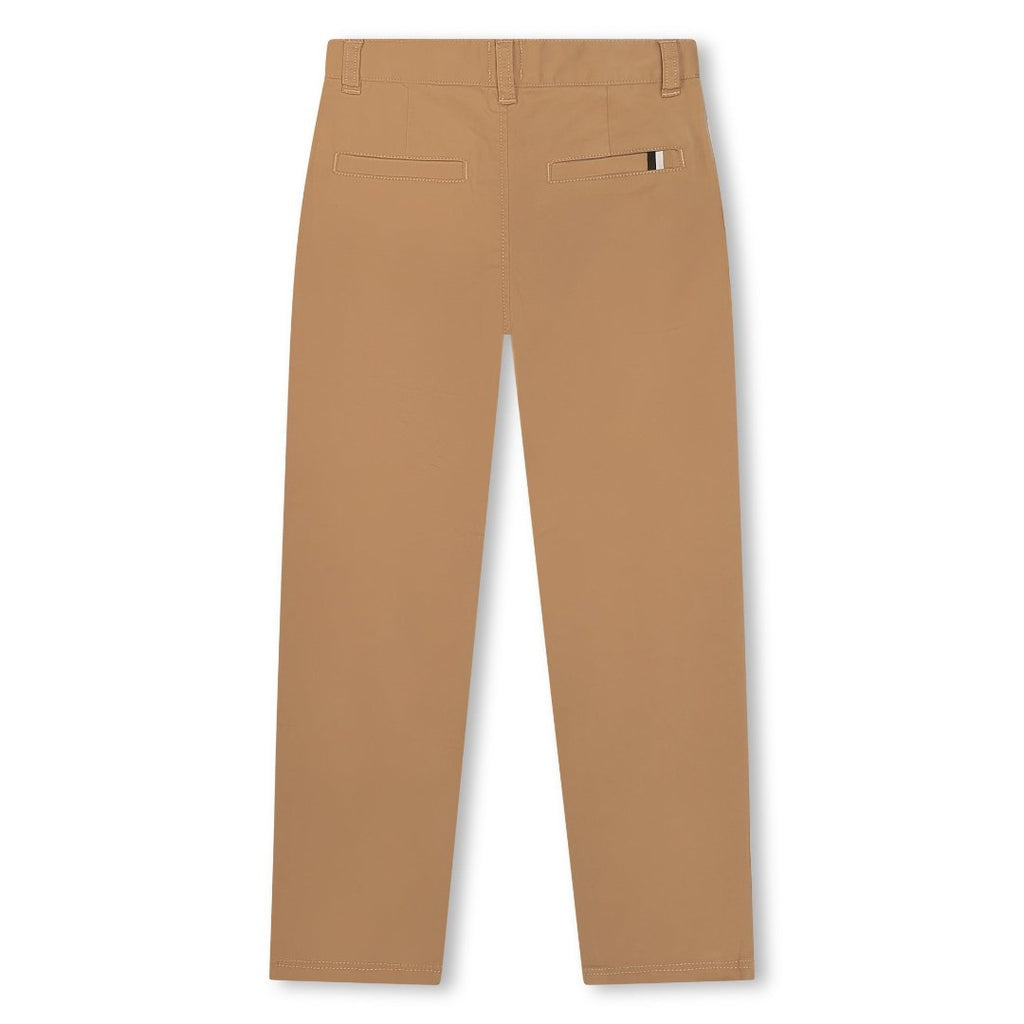 Hugo Boss Boys Slim Fit Twill Chino Pants _ J50673 - NorthBoys