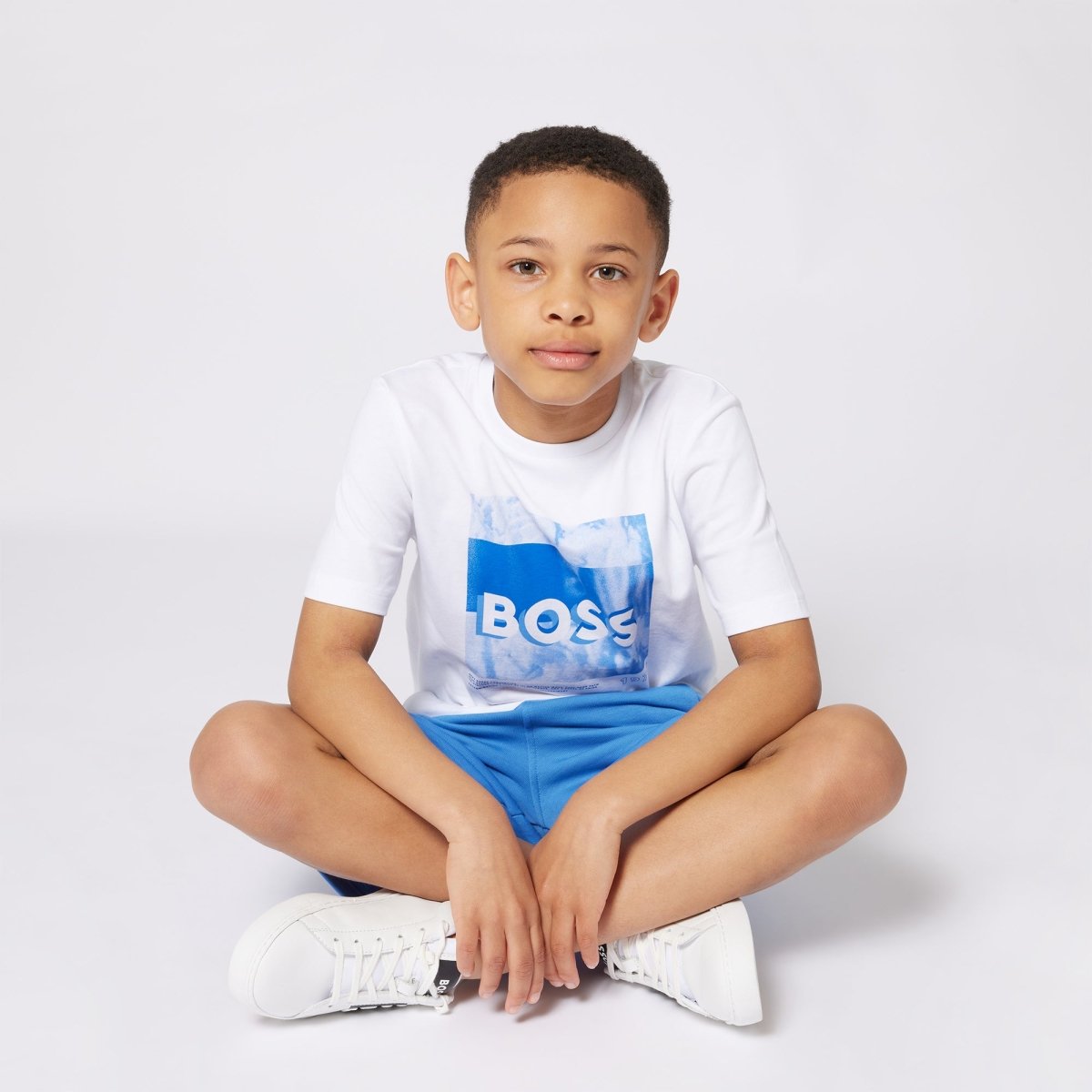 Hugo Boss Boys Sweat Shorts_ J51993 - NorthBoys