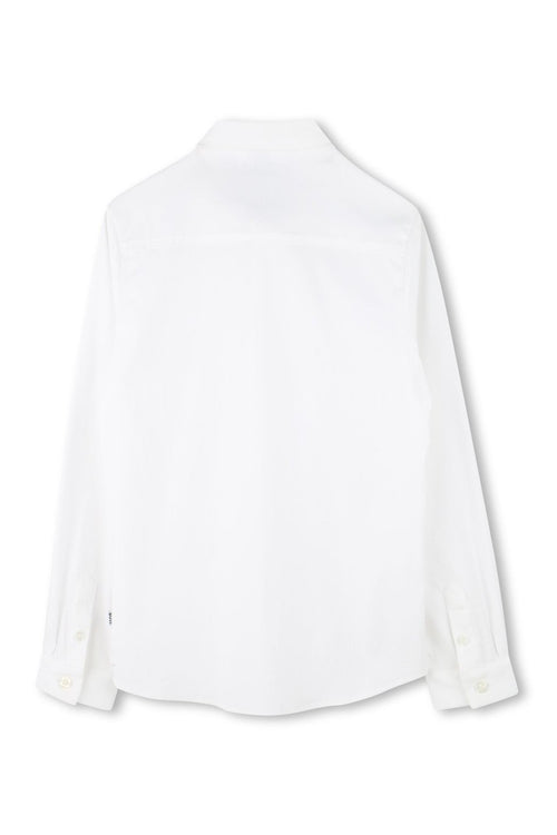 Hugo Boss Boys Tricolor Button Placket LS Shirt_ J52010 - NorthBoys