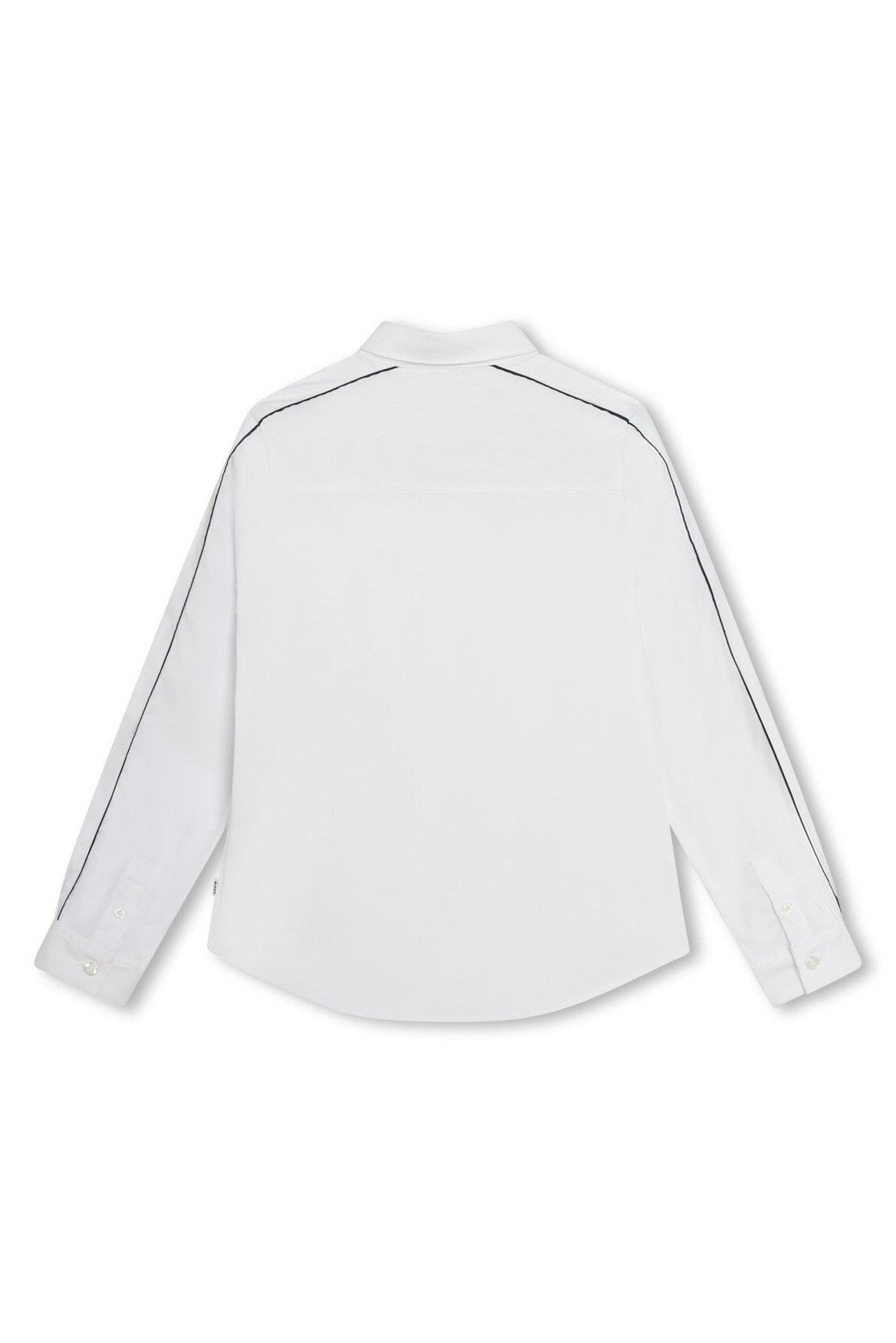 Hugo Boss Boys White Slim Fit Dress Shirt _ J50697 - 10P - NorthBoys