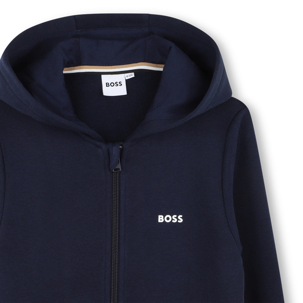 Hugo Boss Boys Zip Up Hoodie_ J52321-NorthBoys