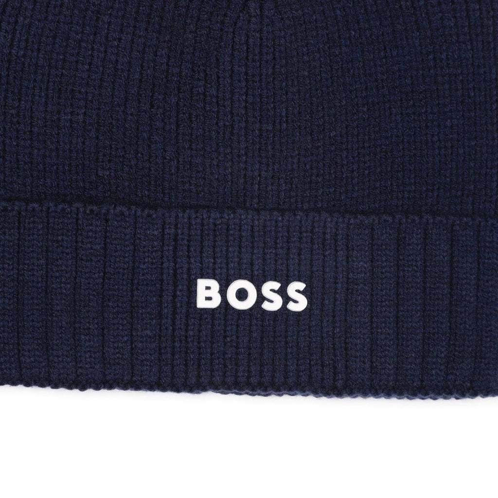 Hugo Boss Small Logo Beanie_ J52616 - NorthBoys