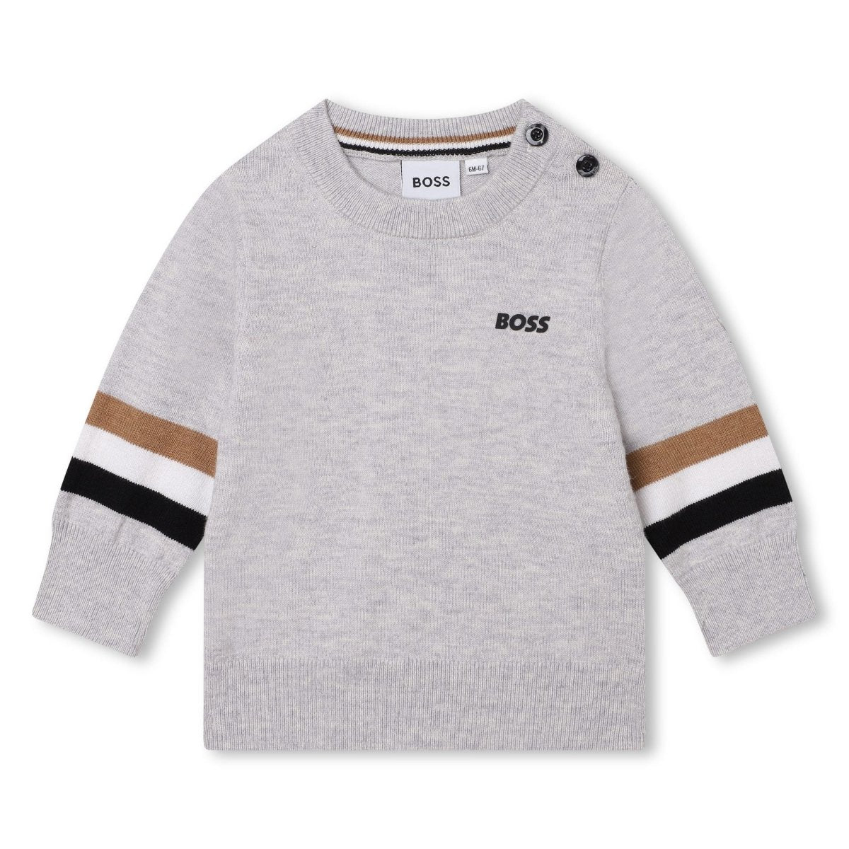 Hugo Boss Toddler Grey Sweatshirt_J05A40 - A32 - NorthBoys