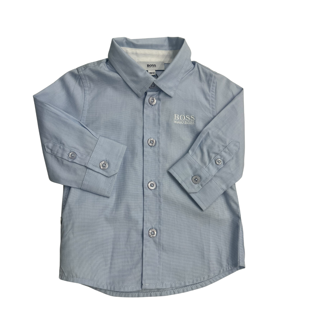 Hugo Boss Toddler Long Sleeve Dress Shirt J05P05