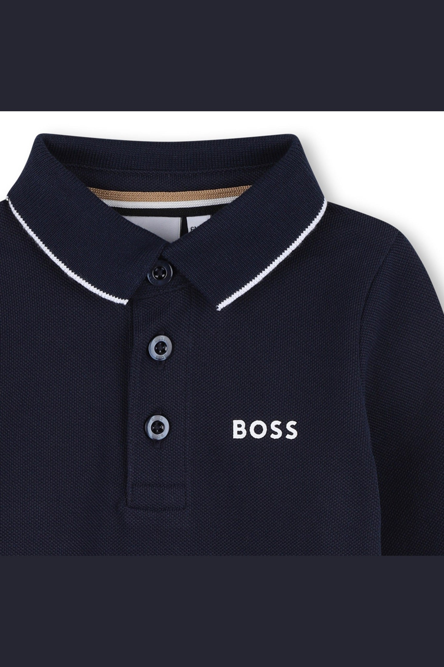 Hugo Boss Toddler Long Sleeve Polo_ J52449-NorthBoys