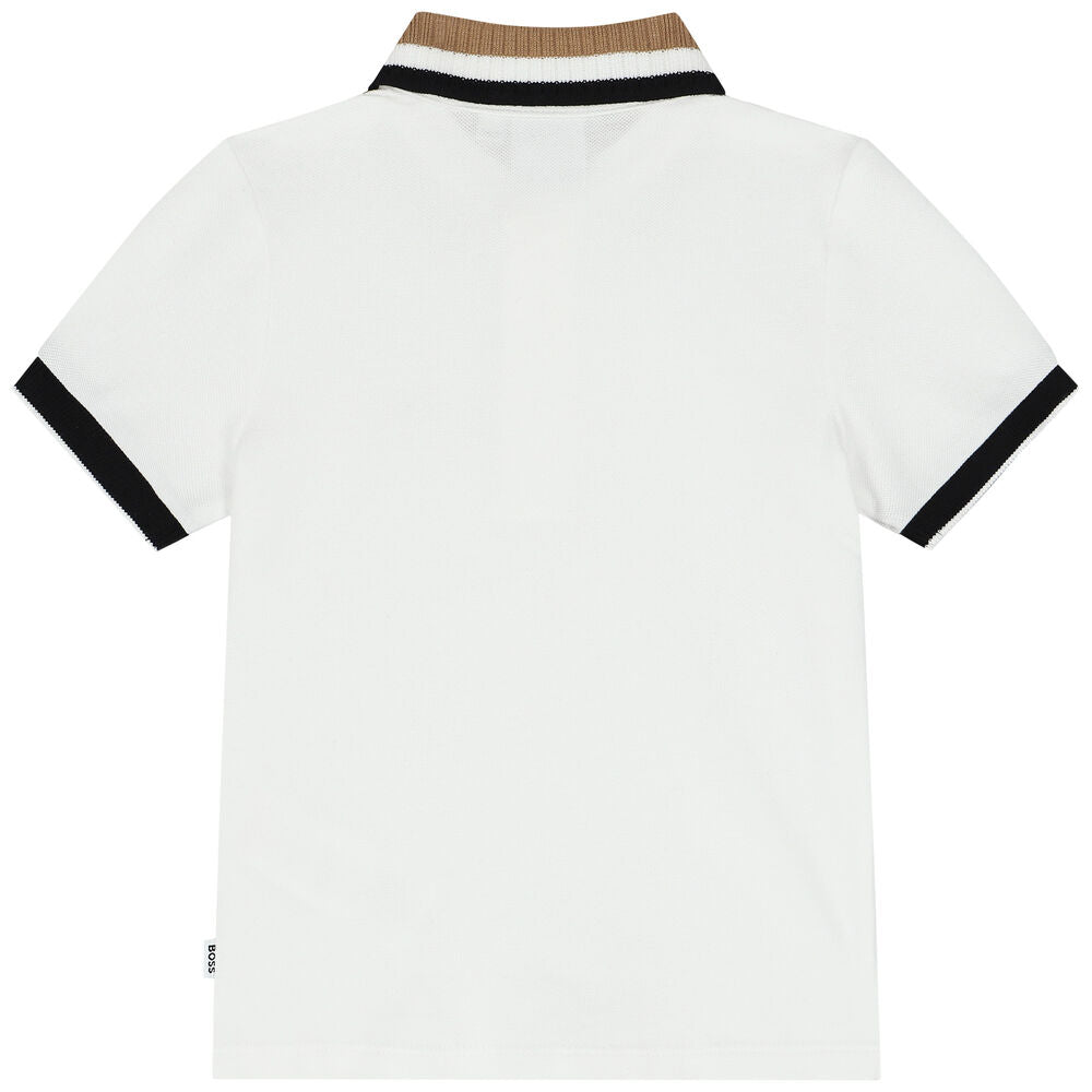 Hugo Boss Toddler Polo S/S Shirt_ J05A35 - 10P - NorthBoys