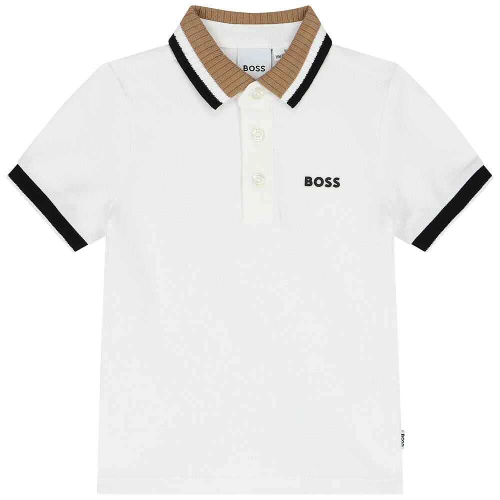 Hugo Boss Toddler Polo S/S Shirt_ J05A35 - 10P - NorthBoys