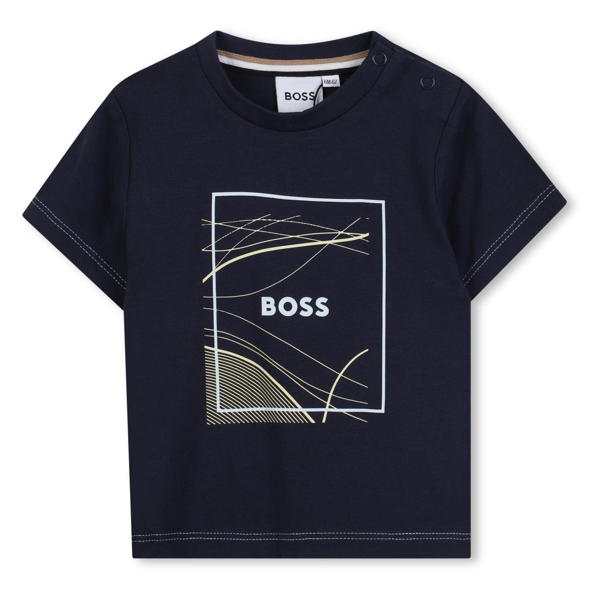 Hugo Boss Baby Boys Short Sleeve T-Shirt_ J52466 - NorthBoys