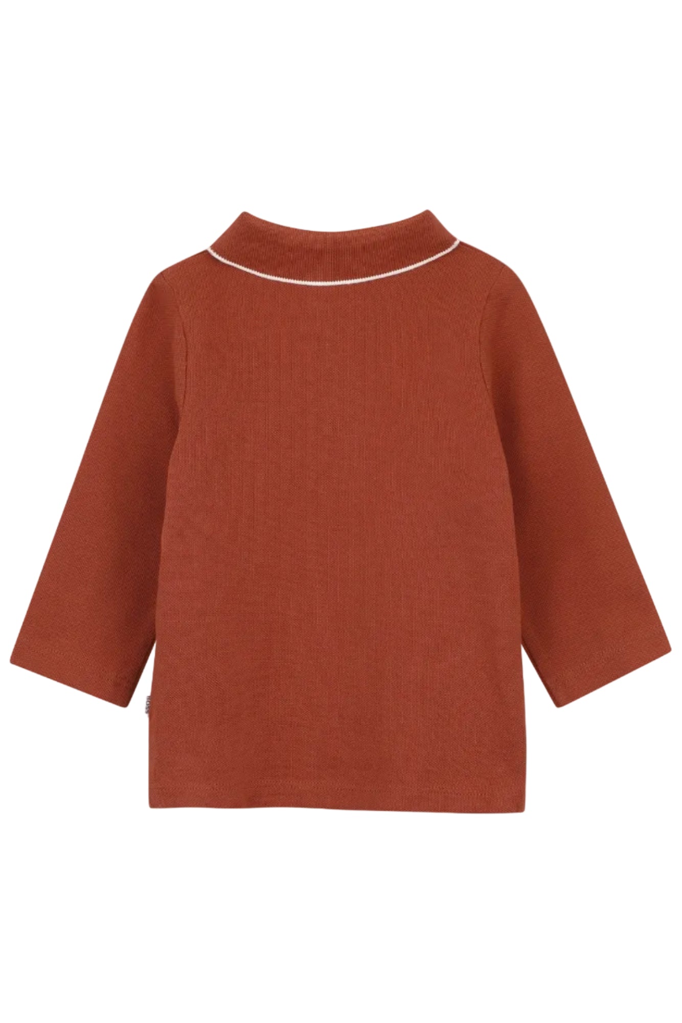 Hugo Boss Baby Boys Long Sleeve Piqué Polo_ J53481