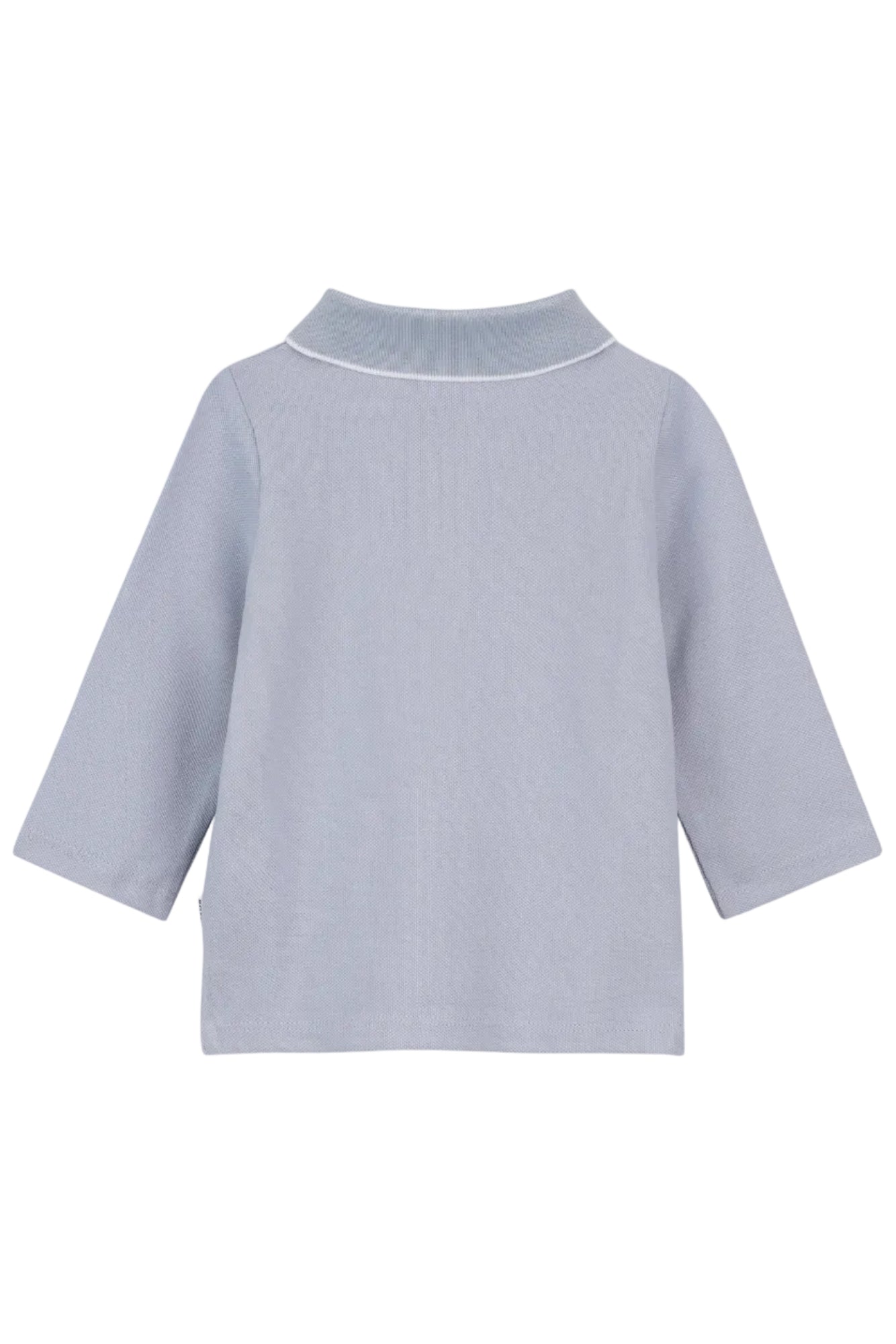 Hugo Boss Baby Boys Long Sleeve Piqué Polo_ J53481