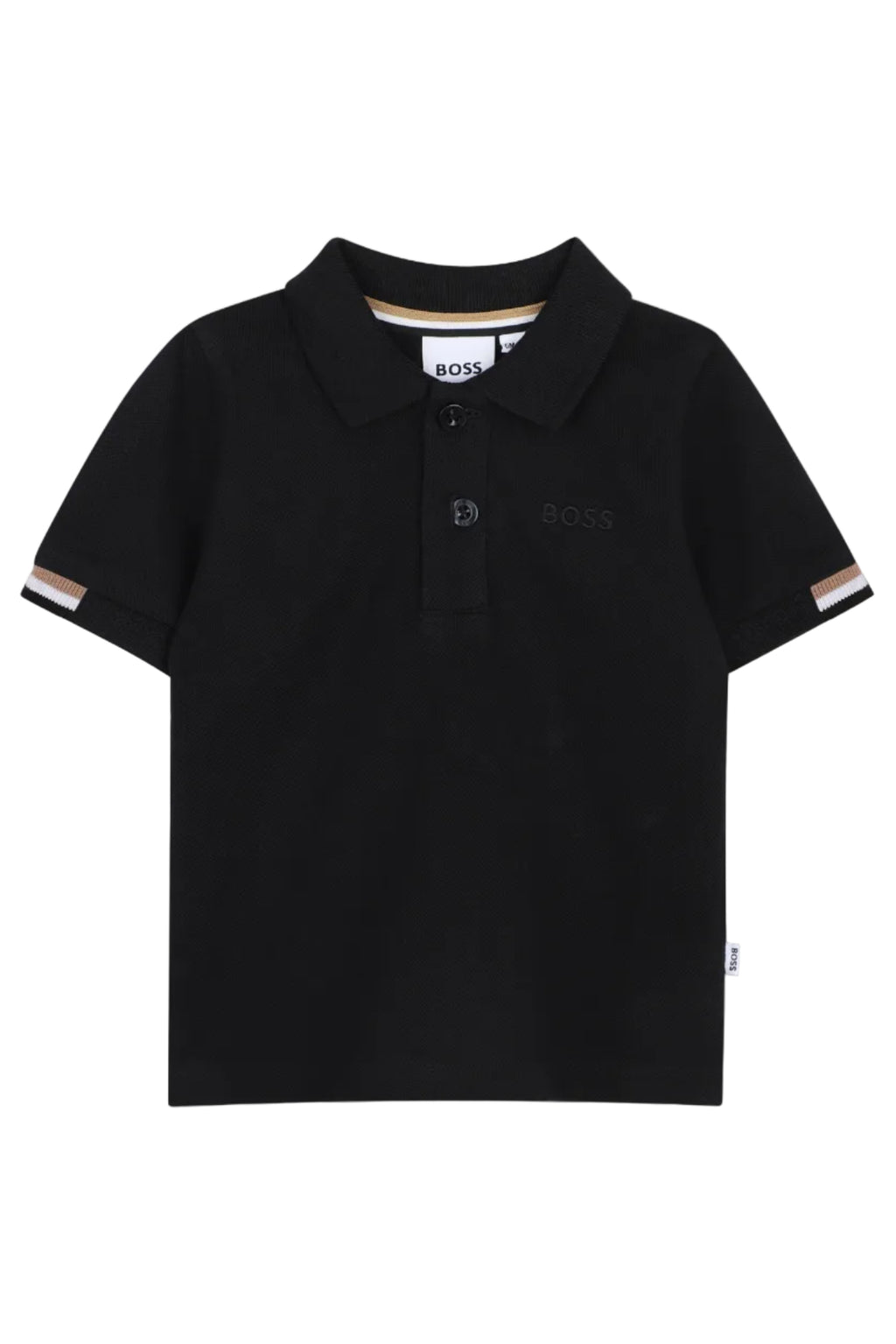 Hugo Boss Baby Boys Short Sleeve Piqué Polo with Iconic Cuff Colors_ J53484