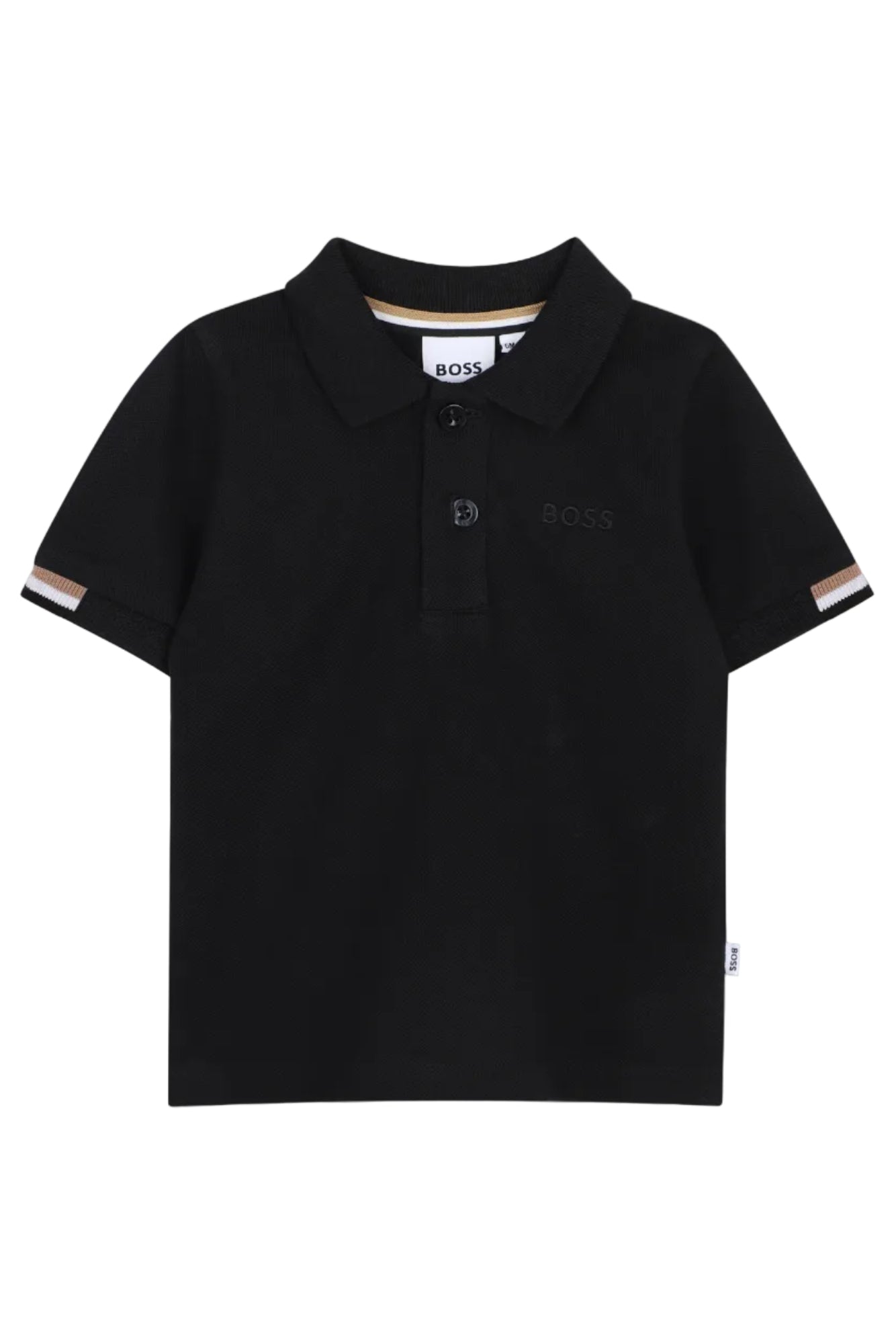 Hugo Boss Baby Boys Short Sleeve Piqué Polo with Iconic Cuff Colors_ J53484