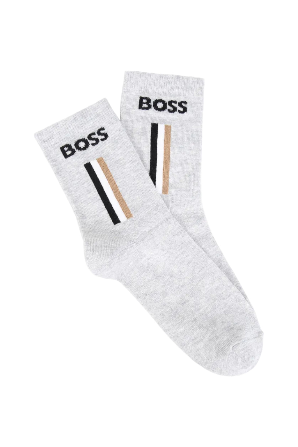 Hugo Boss Boys 2-Pack Branded Jacquard Socks_ J53592