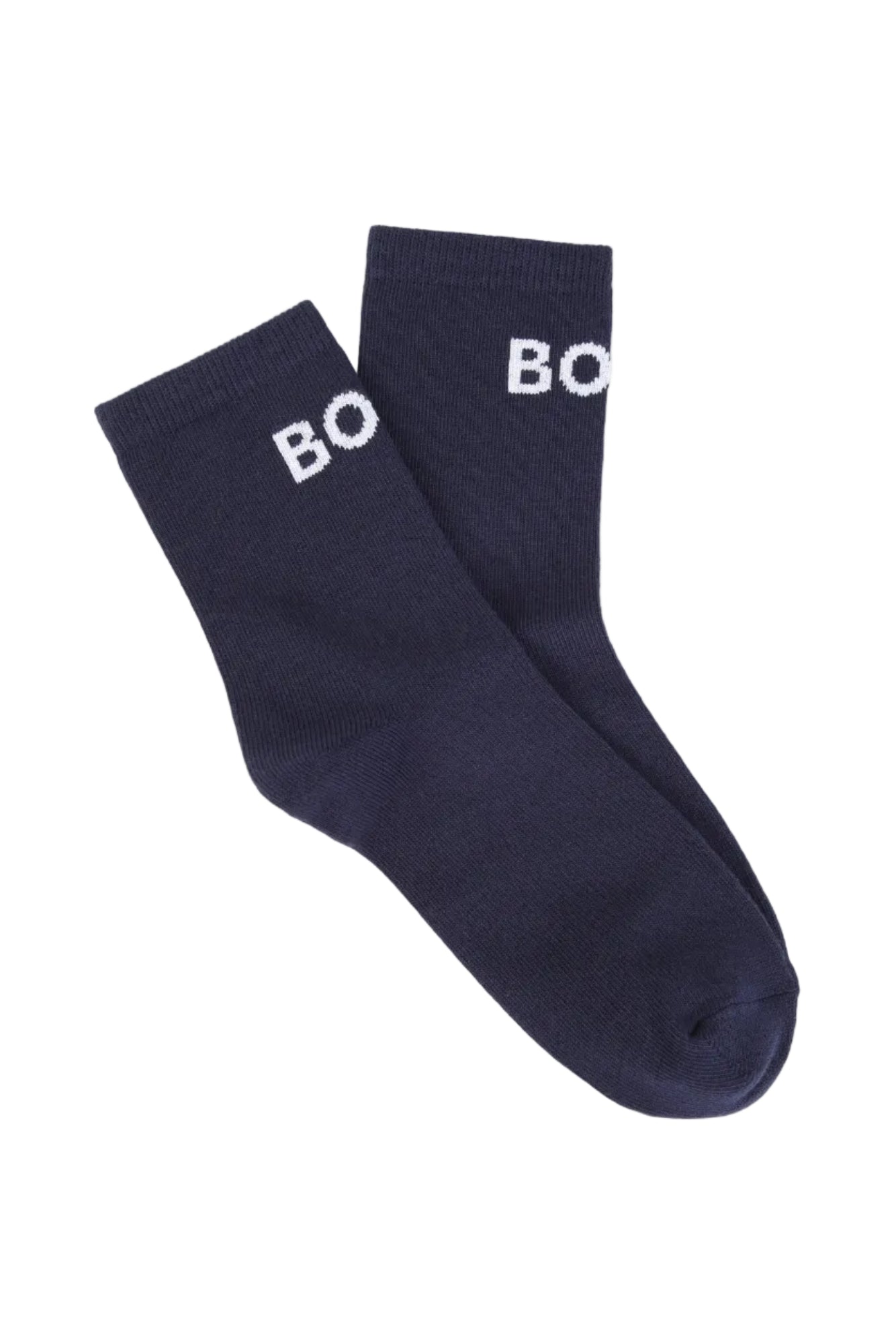 Hugo Boss Boys 2-Pack Branded Jacquard Socks_ J53592