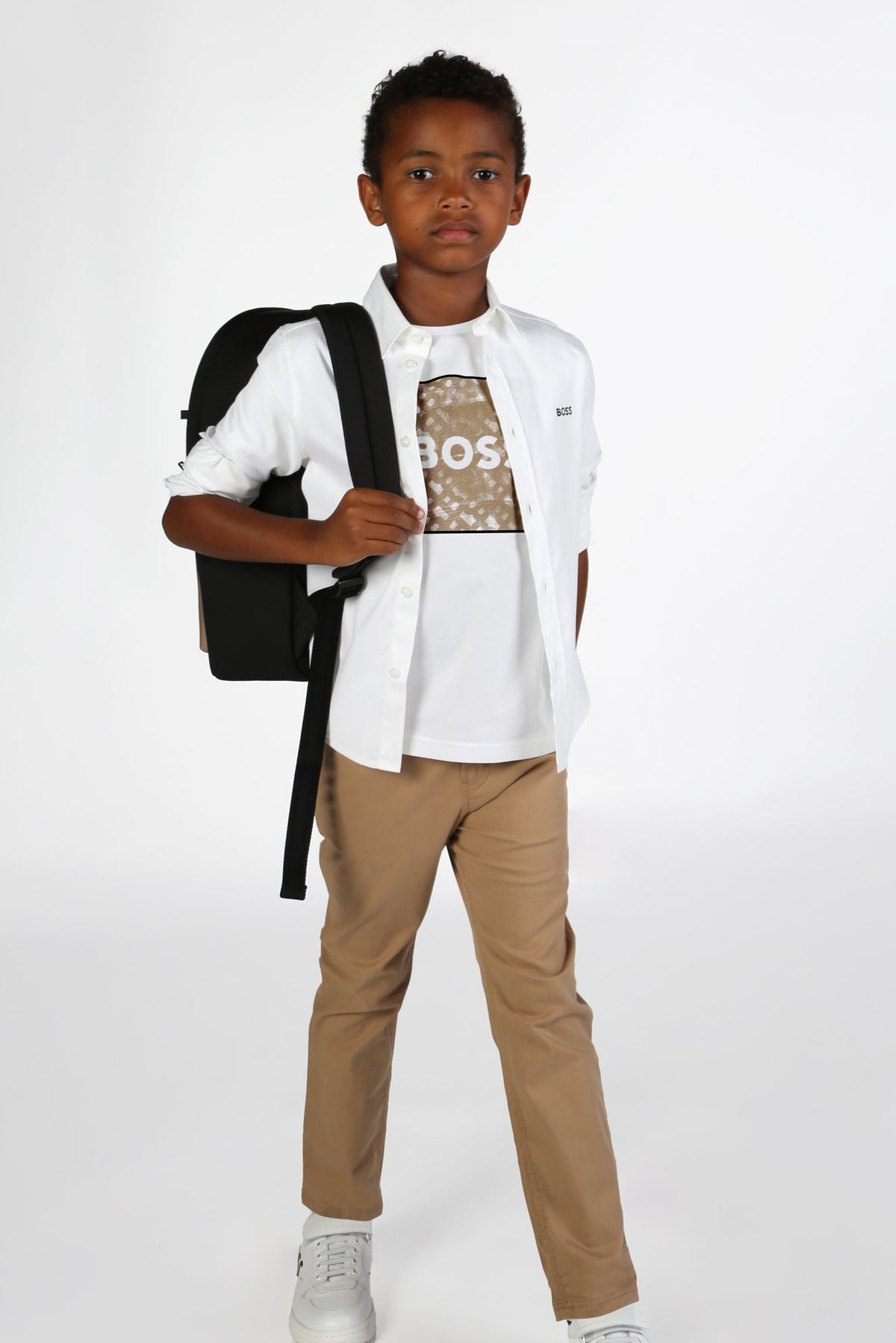 Hugo Boss Boys Button-Down Shirt_ J52675