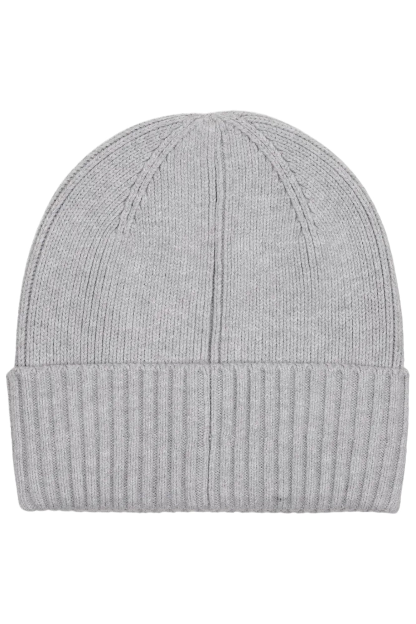 Hugo Boss Boys Cotton Knit Beanie with Branded Badge_ J53629