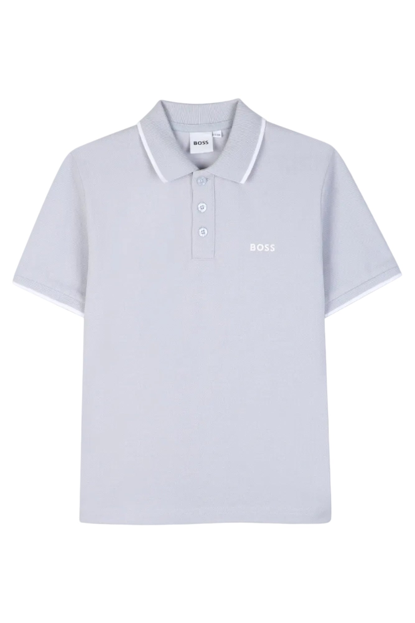 Hugo Boss Boys Cotton Piqué Polo with Small Boss Chest Logo