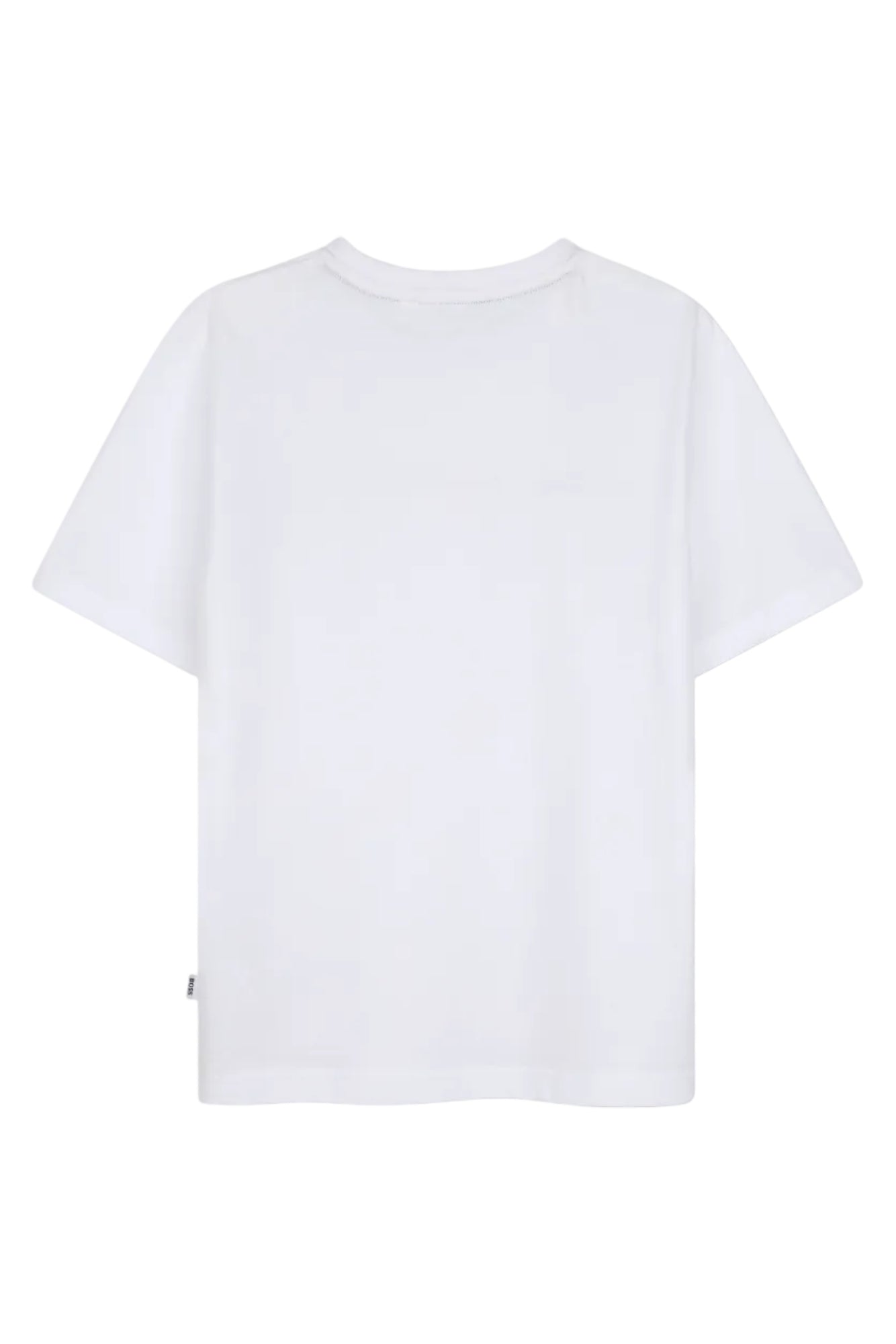 Hugo Boss Boys Iconic Stripe Tee with Double-B Logo_ J53412