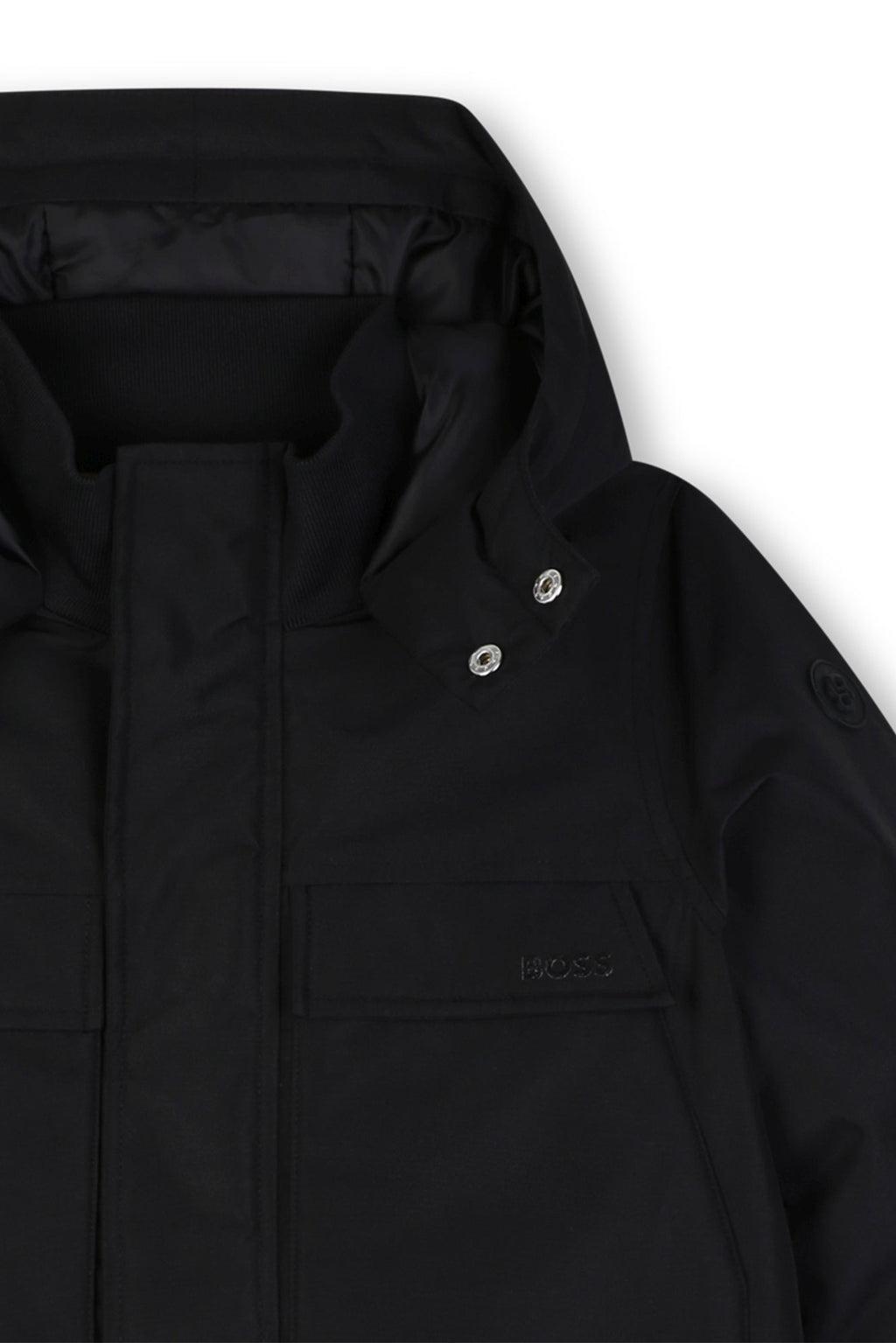 Hugo Boss Boys Padded Hooded Parka_ J53431