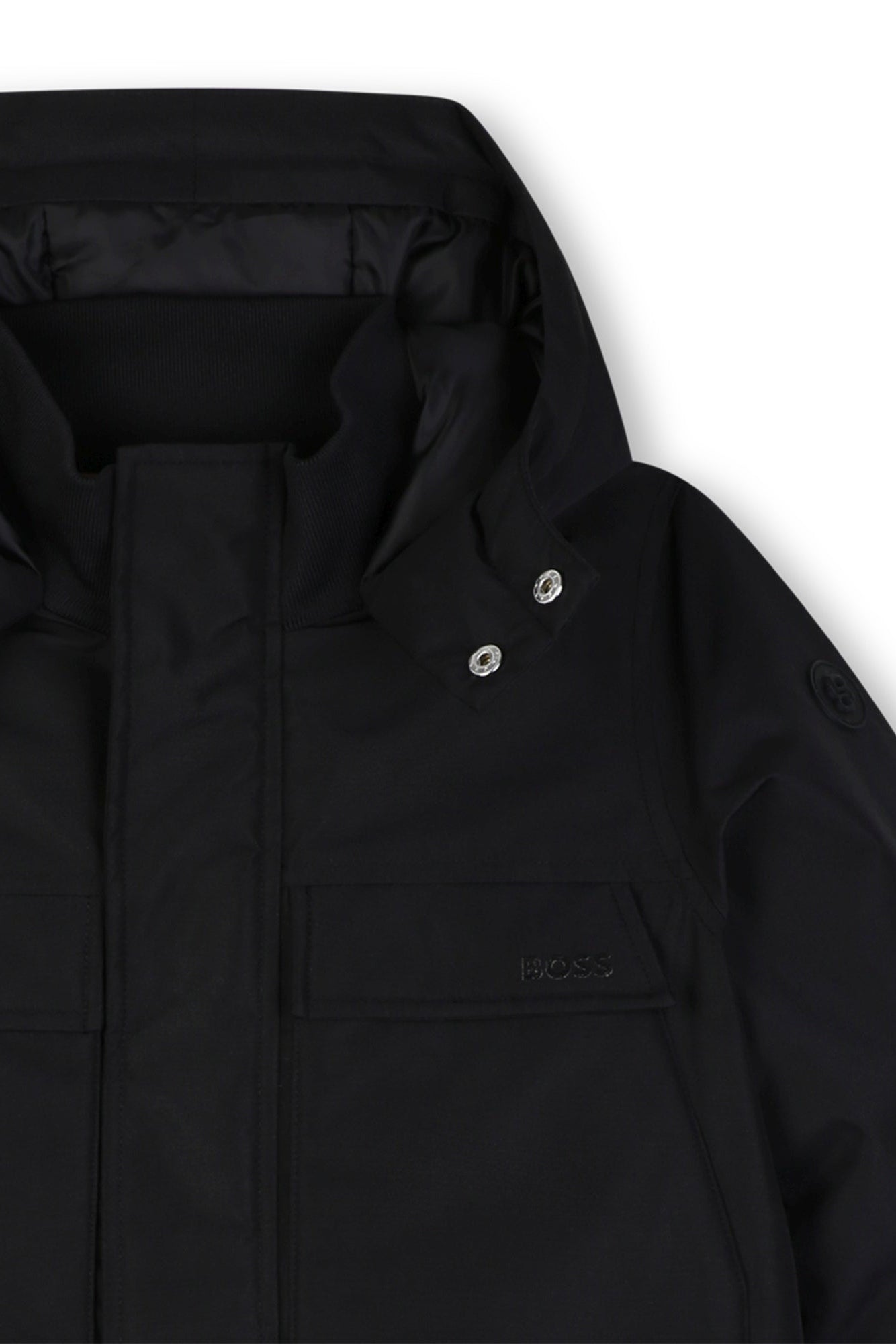 Hugo Boss Boys Padded Hooded Parka_ J53431