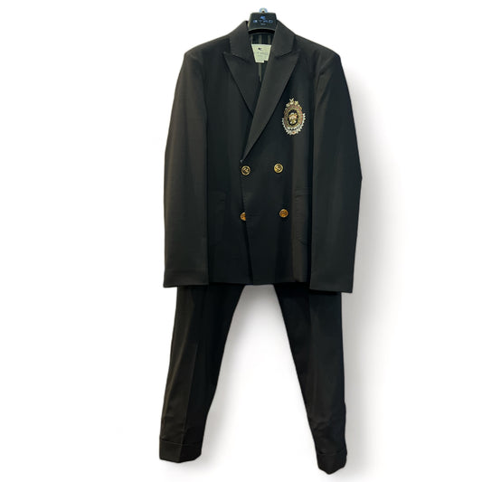 Etro Boys Navy Double Breasted Suit_ GU3P00-839