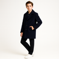 Isaac Mizrahi Boys Single Breasted Wool Coat_ CT1013