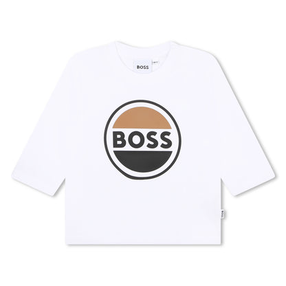 Hugo Boss Toddler White T-Shirt_J05A24-10P