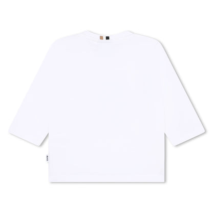 Hugo Boss Toddler White T-Shirt_J05A24-10P