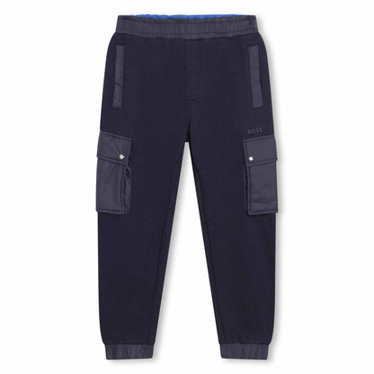 Hugo Boss Boys Navy Sweatpants