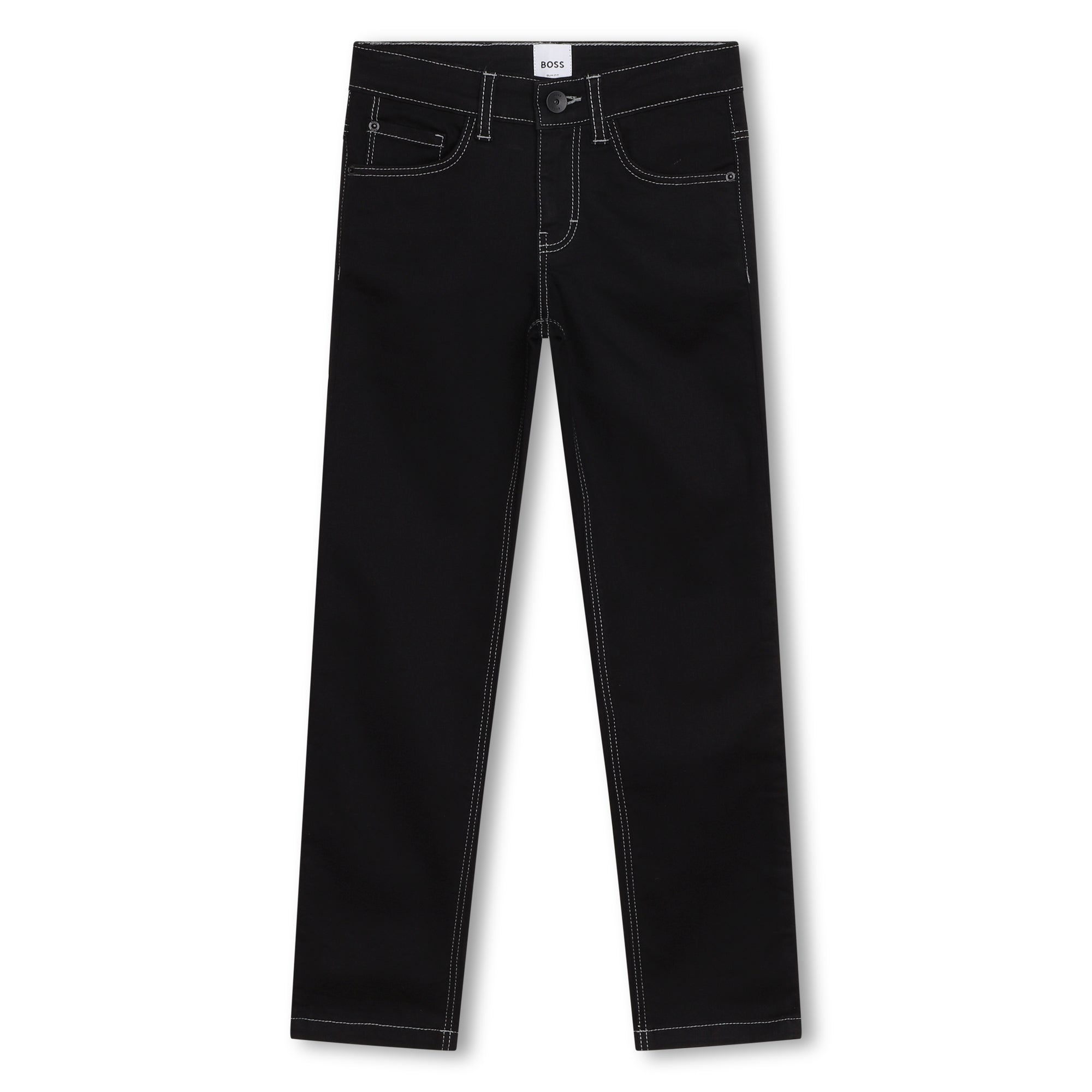 Boys black sale slim fit jeans