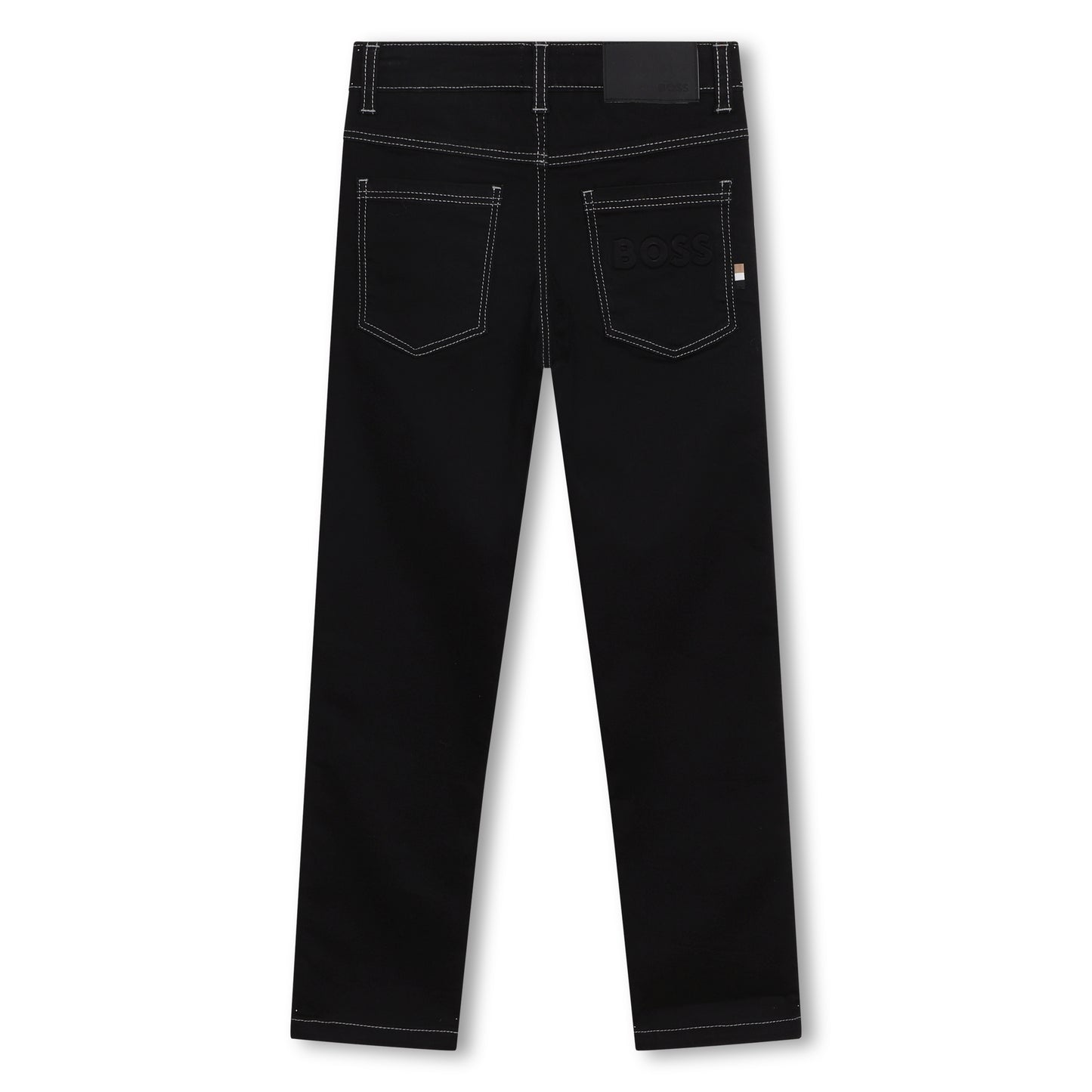 Hugo Boss  Boys Black Denim Slim Fit Jeans_J24875-Z11