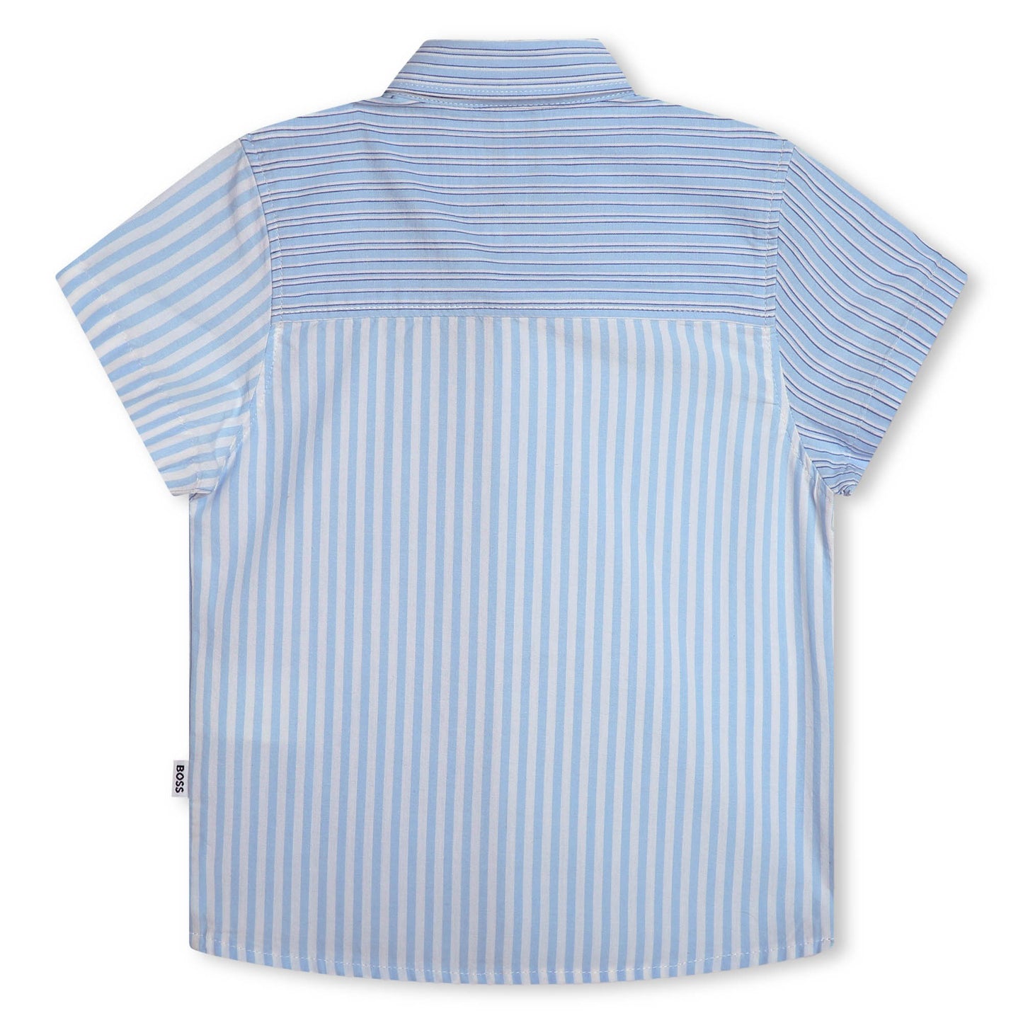 Hugo Boss Toddler Striped Dress Shirt_ J50589-10P