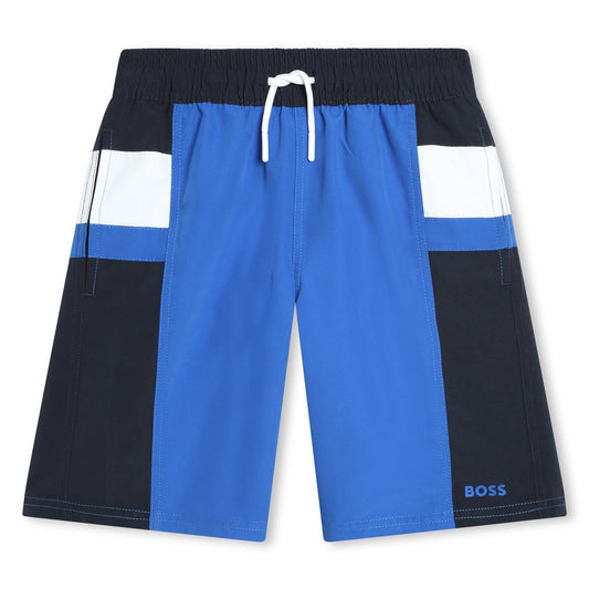 Hugo Boss Boys Blue Swim Shorts_ J50667-872