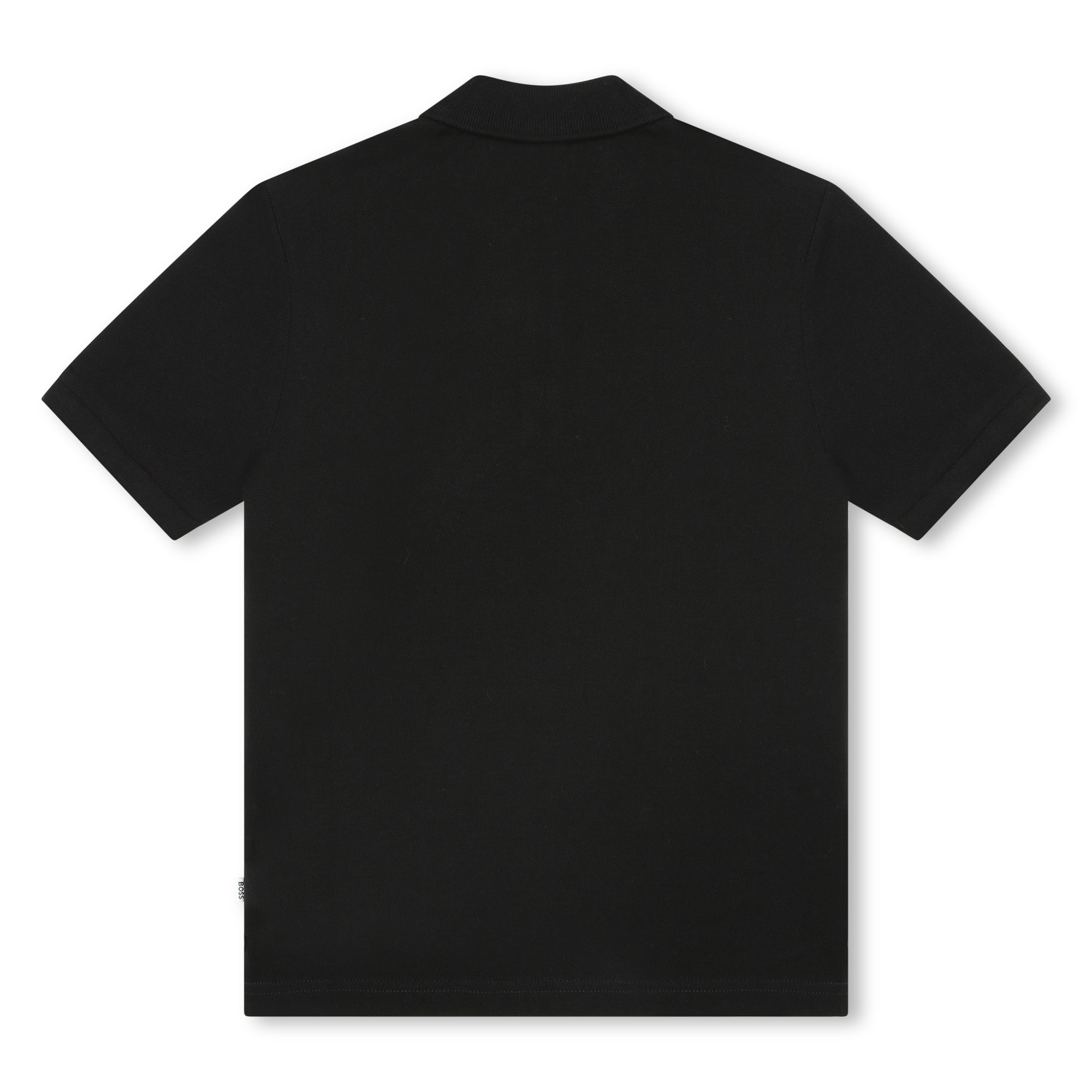 Boys black outlet polo shirt