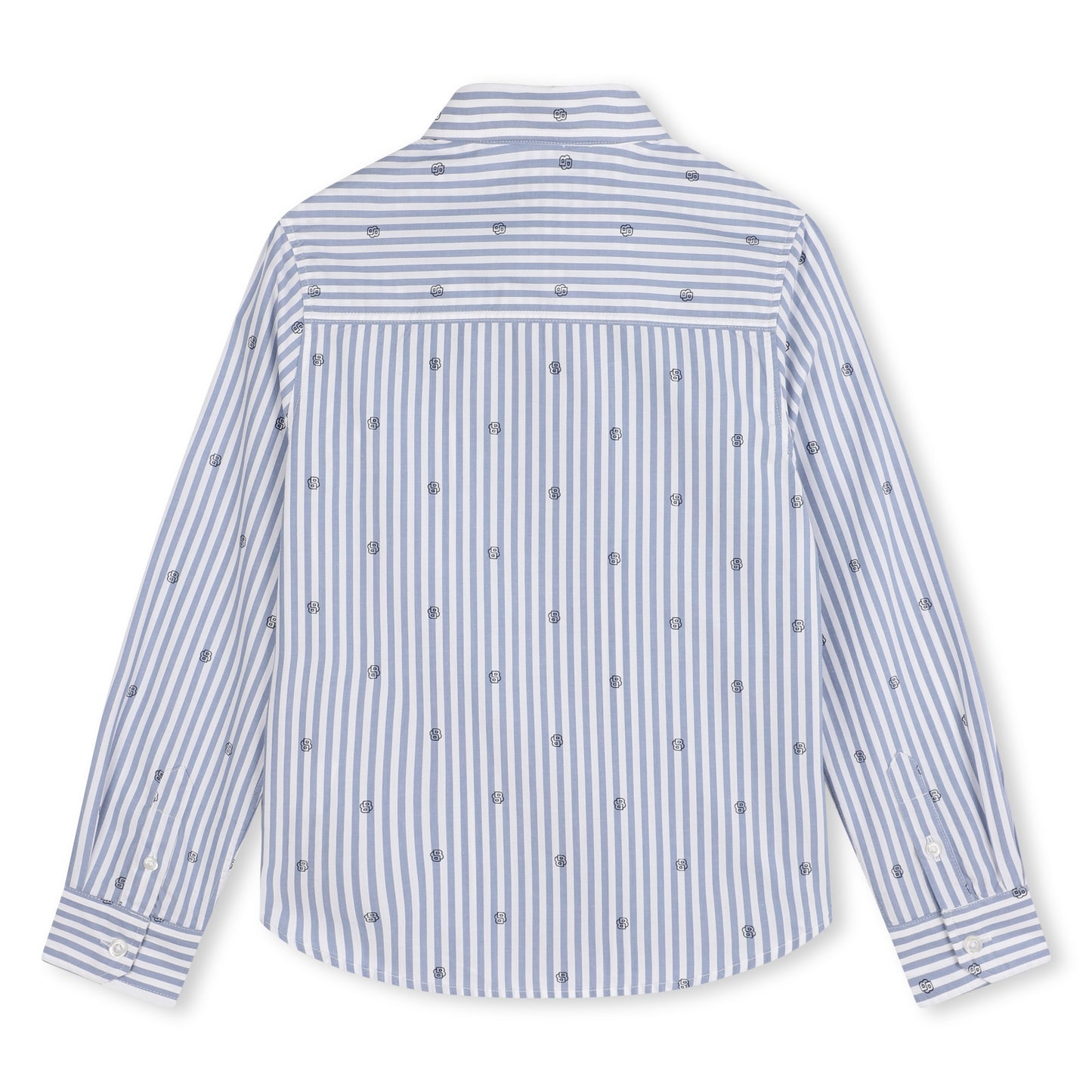 Boys Double B Print Long Sleeve Shirt