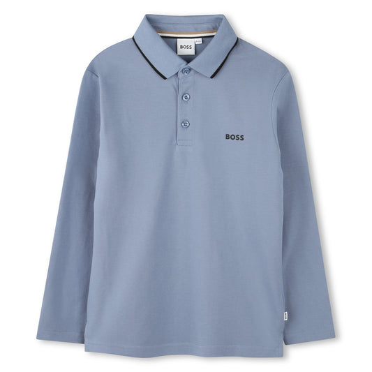 Boys Long Sleeve Polo Shirt