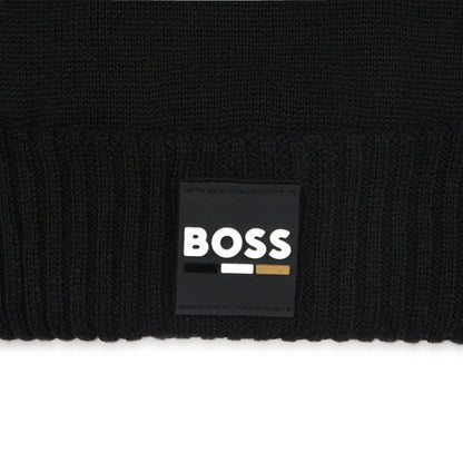 Boys Black Beanie