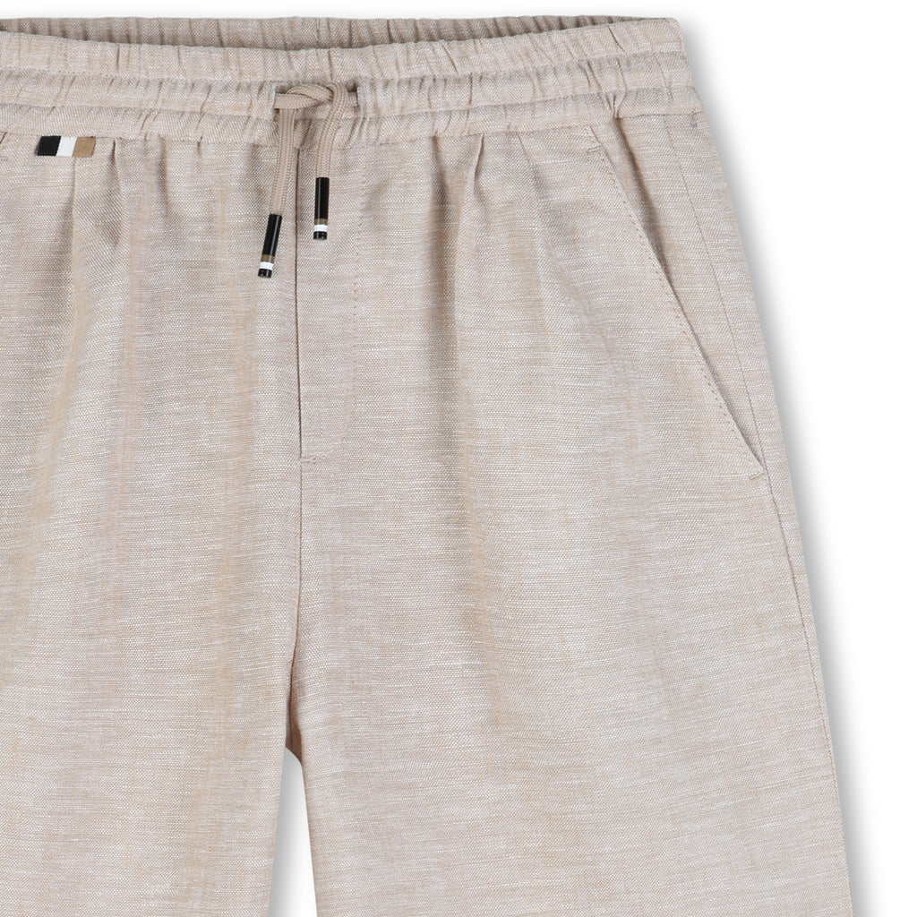 Hugo Boss Baby Linen Shorts_ J52875