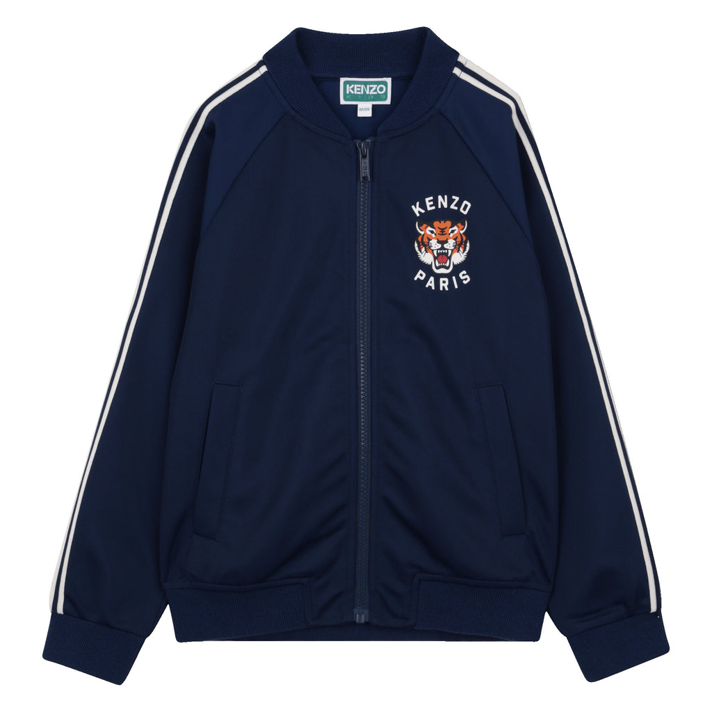 Kenzo Boys Full Zip Sweatshirt_ K61687