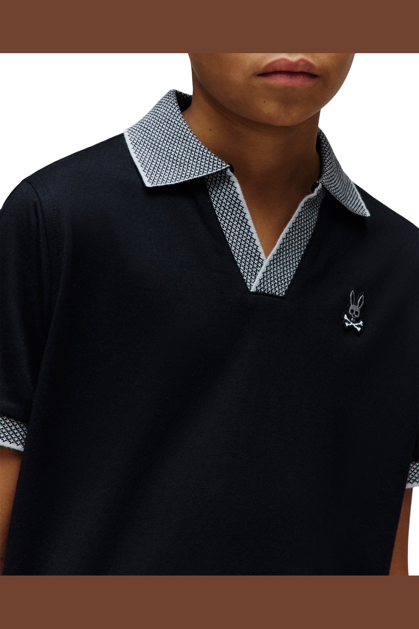 Psycho Bunny Kids Jonathan Pique Polo_ KT0100083